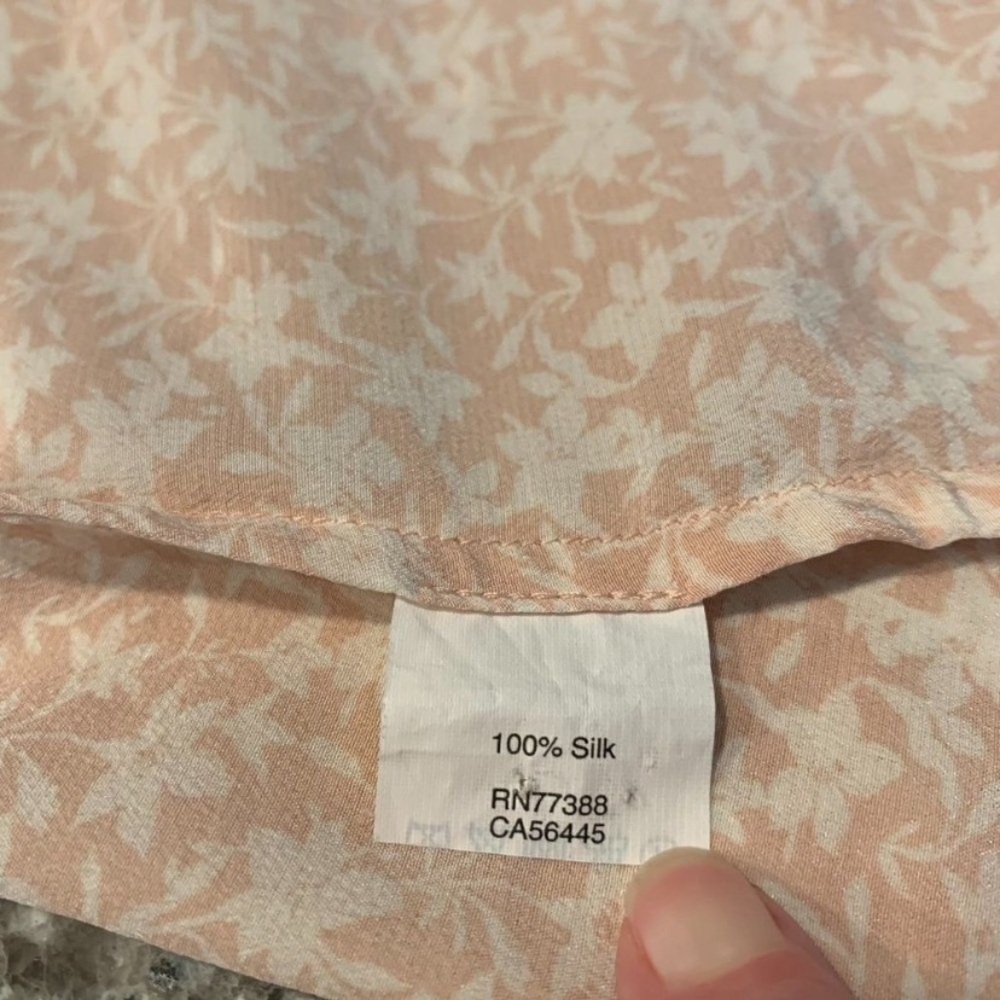 Madewell Top XS Silk Pink - Picture 6 of 6